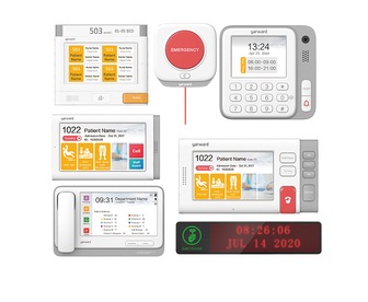 Hospital Emergency Nurse Call Button & Pager System