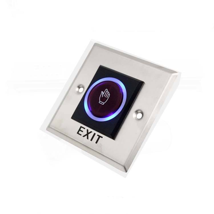 Stainless Steel No-Touch Exit Button for Biometric Systems. - Image 3