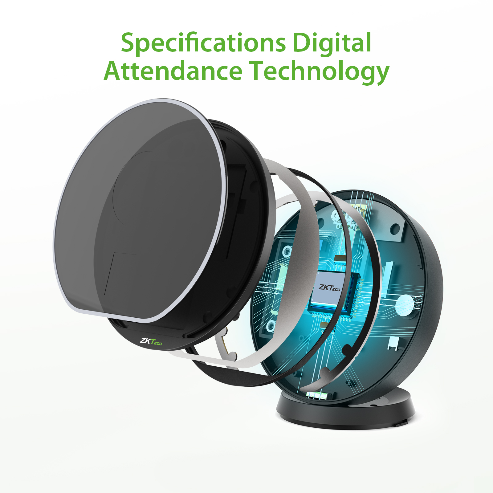 ZKTeco D3 Multi-Biometric Time Attendance Terminal - Image 3